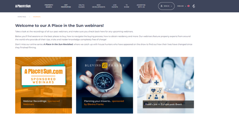 Webinars