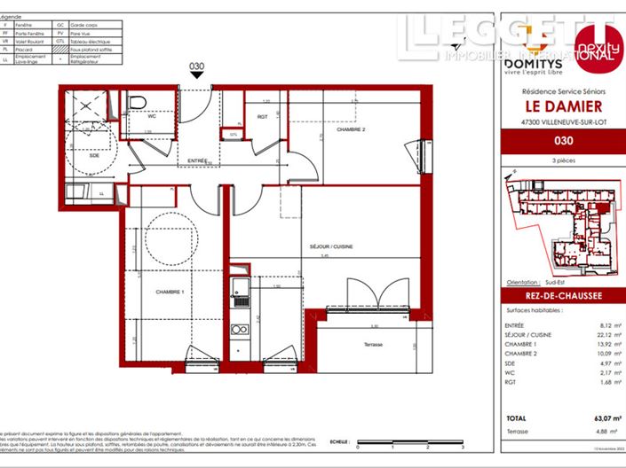 Image No.4-Appartement de 2 chambres à vendre à Villeneuve-sur-Lot