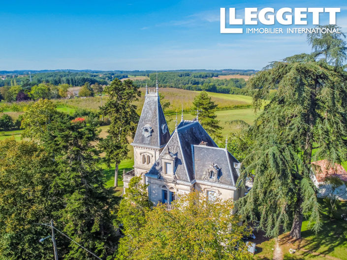 Image No.2-Châteaux de 6 chambres à vendre à Laroque-Timbaut