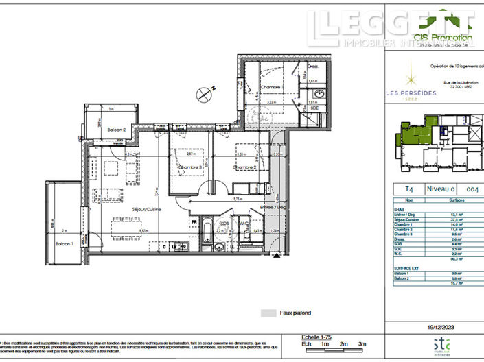 Image No.4-Appartement de 3 chambres à vendre à Séez