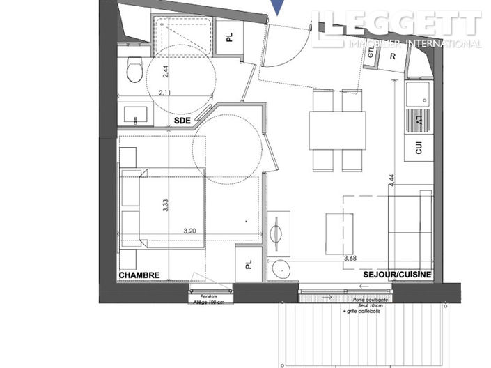 Image No.2-Appartement de 1 chambre à vendre à Savoie