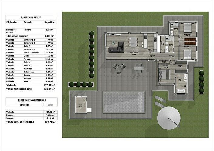 Image No.10-3 Bed Villa for sale