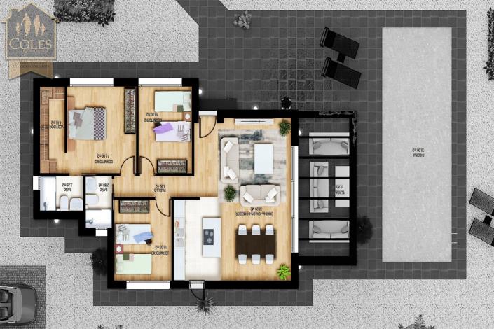 Image No.2-Villa / Détaché de 3 chambres à vendre à Vera