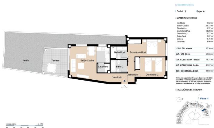 Image No.20-2 Bed Apartment for sale