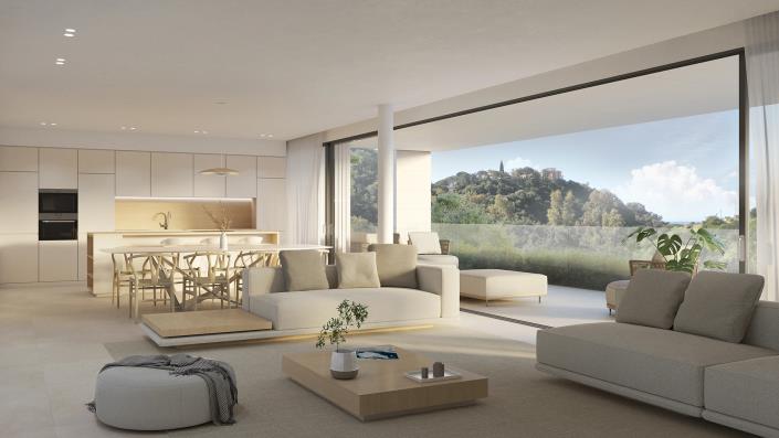 Image No.3-Appartement de 2 chambres à vendre à Marbella