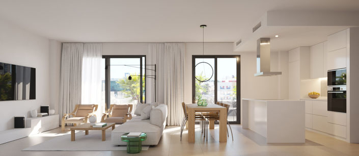 Image No.3-Propriété de 2 chambres à vendre à Las Lagunas de Mijas