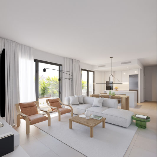 Image No.4-Propriété de 2 chambres à vendre à Las Lagunas de Mijas