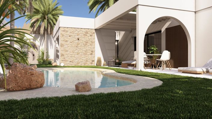 Image No.2-Villa de 2 chambres à vendre à Banos y Mendigo