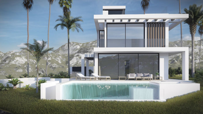 Image No.2-Villa de 5 chambres à vendre à Estepona