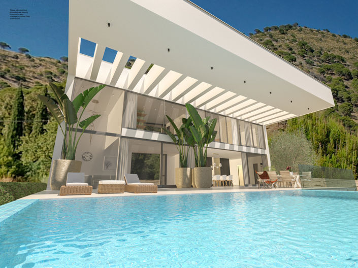 Image No.2-Villa de 5 chambres à vendre à Mijas