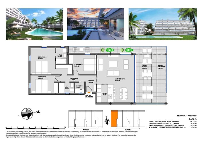 Image No.19-3 Bed Apartment for sale