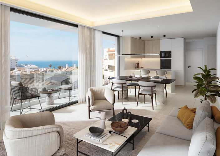 Image No.3-Propriété de 2 chambres à vendre à Fuengirola