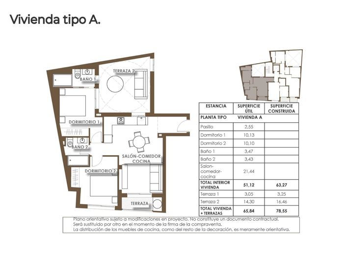 Image No.12-2 Bed Apartment for sale