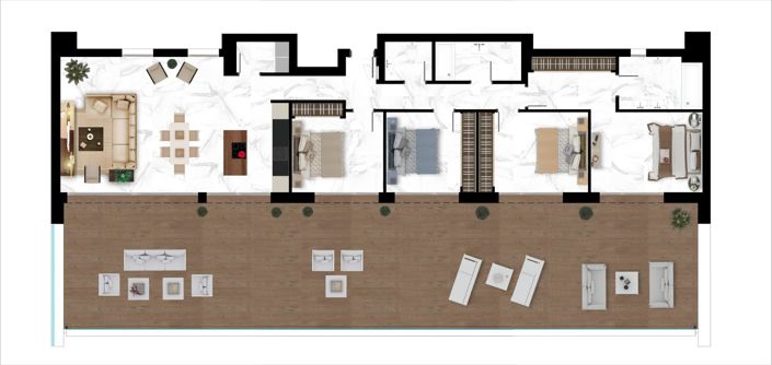 Image No.24-Penthouse de 4 chambres à vendre à Marbella