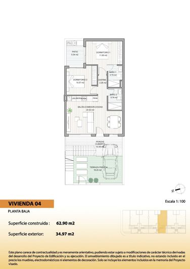 Image No.17-2 Bed Bungalow for sale