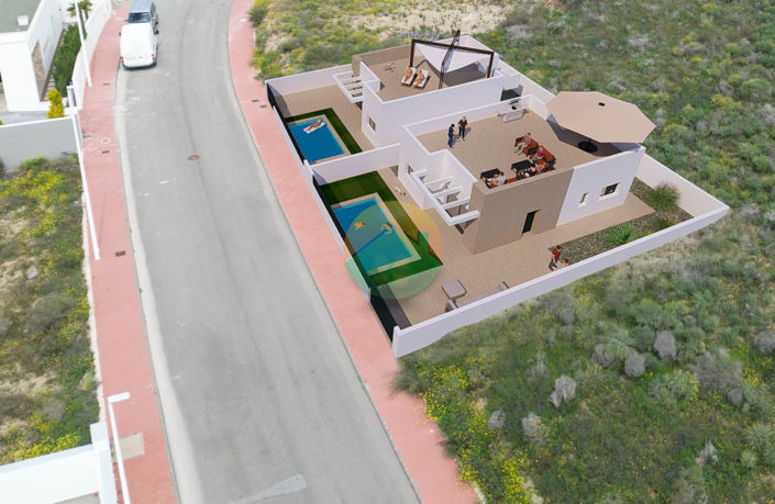Image No.2-Villa de 3 chambres à vendre à Mazarron Country Club