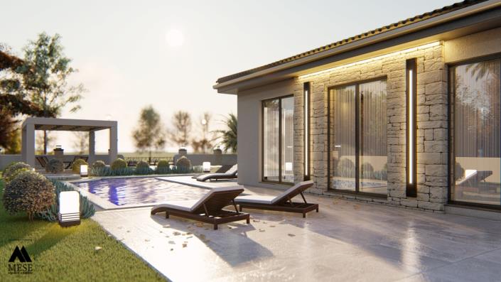 Image No.7-Villa / Détaché de 3 chambres à vendre à Akbuk