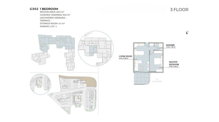 Image No.10-Apartamento con 1 dormitorio en venta