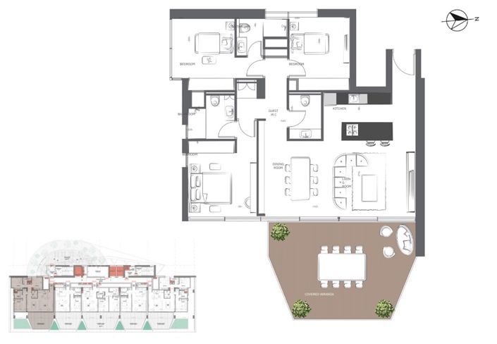 Image No.10-3 Bed Apartment for sale