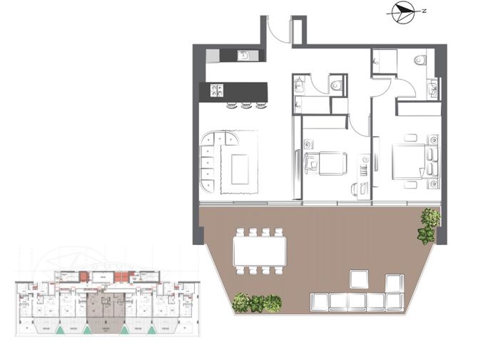 Image No.11-2 Bed Apartment for sale