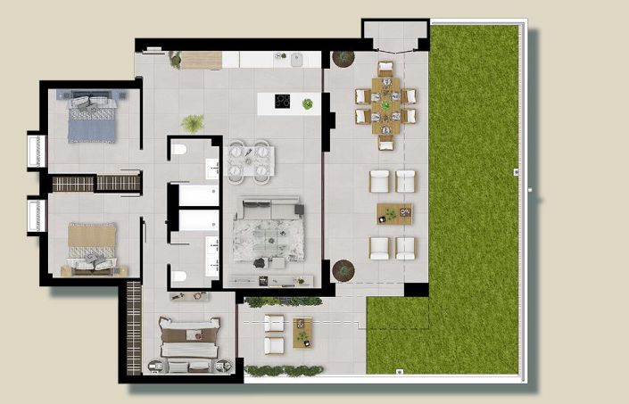 Image No.19-Appartement de 2 chambres à vendre à Marbella
