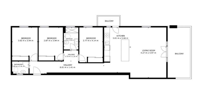 Image No.20-Appartement de 3 chambres à vendre