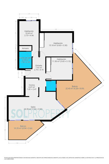 Image No.43-3 Bed Apartment for sale