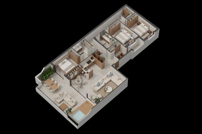 Image No.11-3 Bed Property for sale