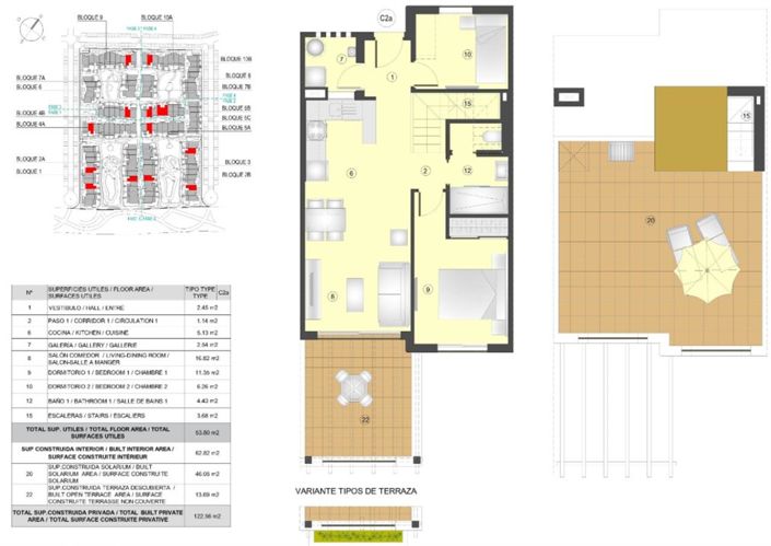 Image No.6-Propriété de 2 chambres à vendre à San Juan De Los Terreros