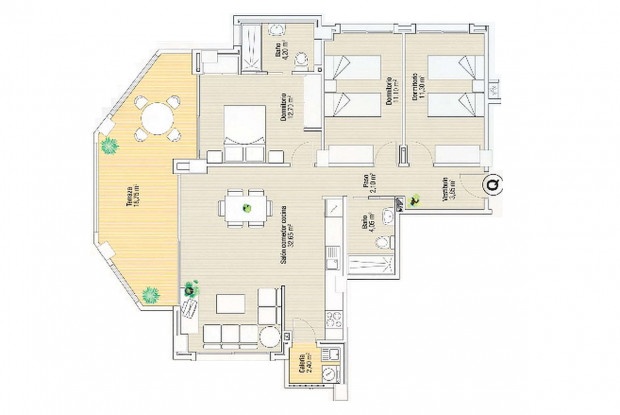 Image No.14-2 Bed Apartment for sale