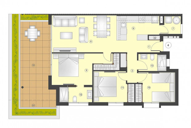Image No.13-Penthouse de 2 chambres à vendre à Torrevieja
