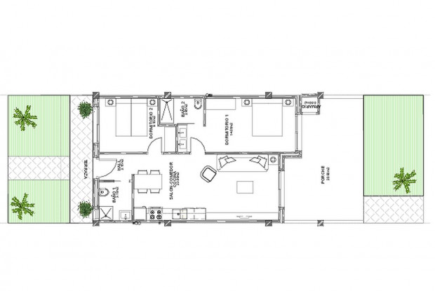 Image No.12-Propriété de 2 chambres à vendre à Guardamar del Segura