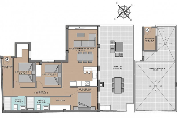Image No.11-Penthouse de 2 chambres à vendre à Gran Alacant