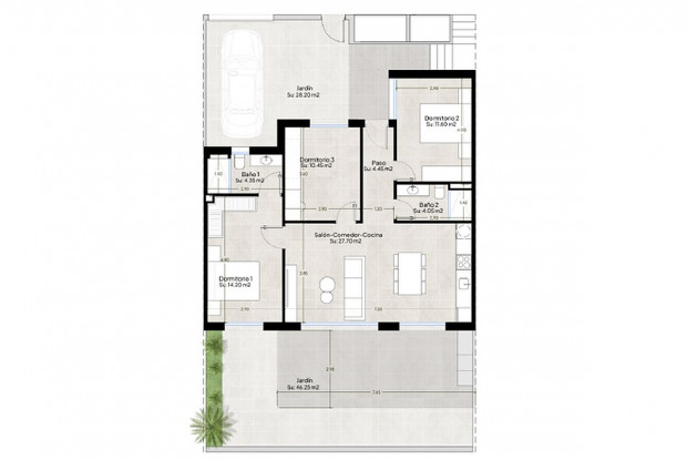 Image No.13-3 Bed Bungalow for sale
