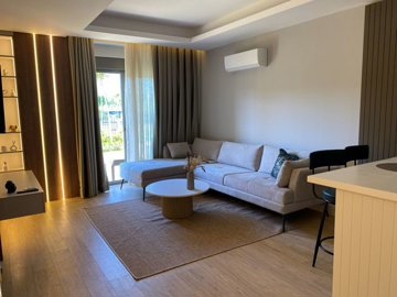 Refurbished Antalya Apartment Near Lara Beach For Sale - Air conditioning and lots of natural light