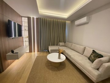 Refurbished Antalya Apartment Near Lara Beach For Sale - Furnished lounge area