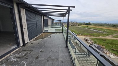 Brand New Belek Property For Sale With Private Facilities - Vast top floor balcony with nature views