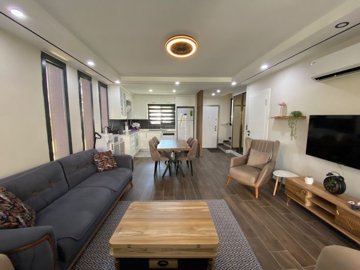 Sea View Villa For Sale In Kusadasi - Lounge to the kitchen