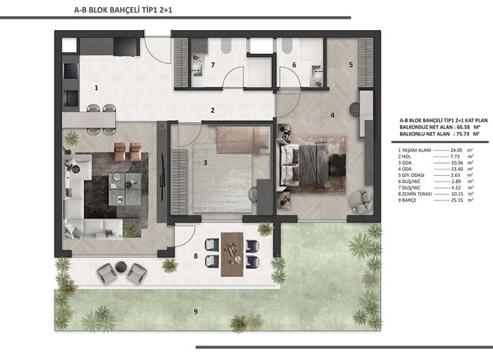 Image No.13-2 Bed Apartment for sale