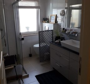 Sea & Nature View Property In Kusadasi For Sale - Stylish bathroom