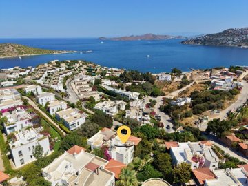 Beautiful Sea View Villa For Sale In Bodrum, Gumusluk - Stunning location with sea views