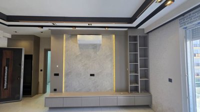 Prime Location Antalya Homes In Altintas For Sale -Lounge area with balcony