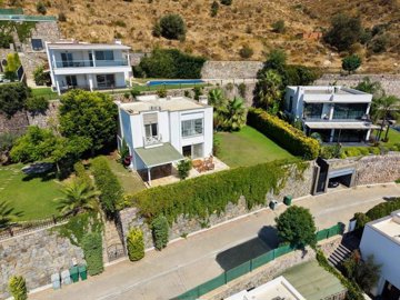 Sea View Villa For Sale In Kadikalesi, Bodrum - View over the villa