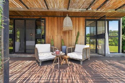Impeccable Bodrum Villa For Sale In Yalikavak - Seating terrace