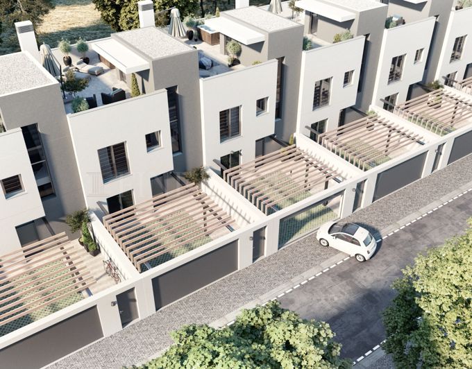 Tavira – Contemporary 3-bedroom townhouse with pool and rooftop terrace with views