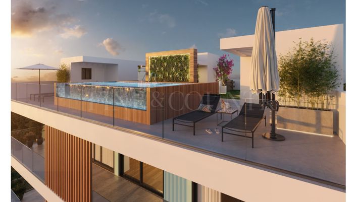Tavira – Luxury 4-ensuite bedroom penthouse with rooftop pool and sea views