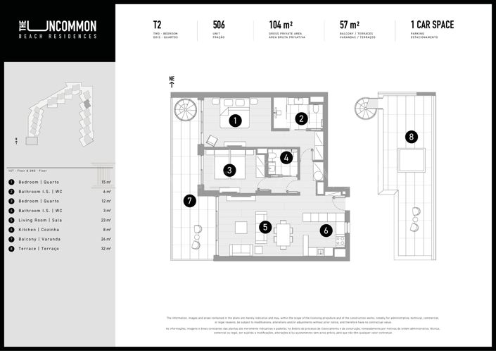Image No.45-2 Bed Penthouse for sale