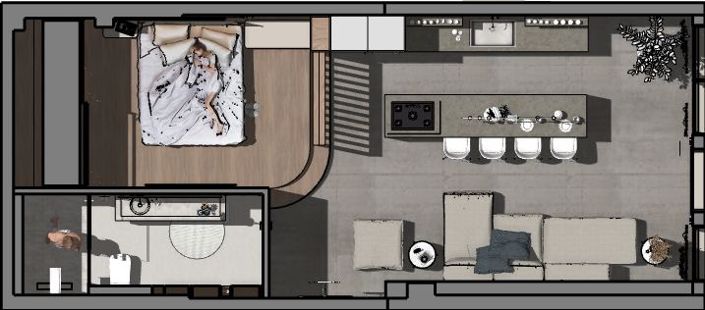 Image No.2-1 Bed House for sale