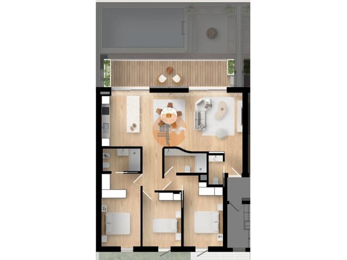 Image No.4-3 Bed Apartment for sale