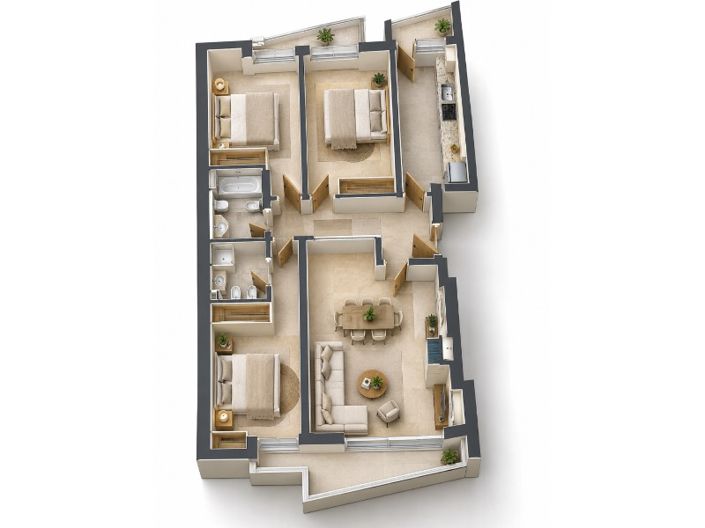 Image No.32-3 Bed Apartment for sale